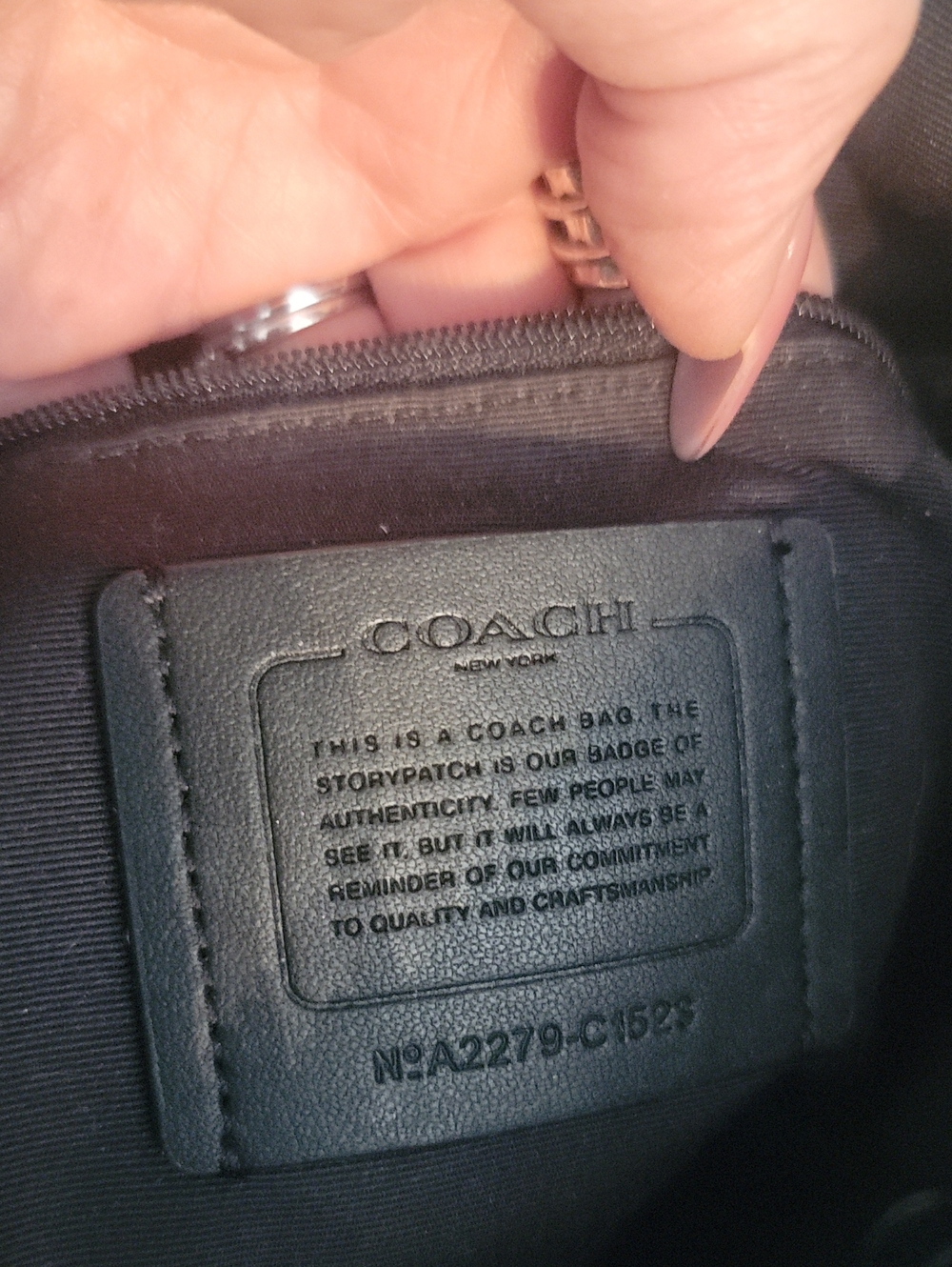 Coach Brown and Black Signature Canvas Crossbody Bag with Matching Wallet. - Picture 8 of 16
